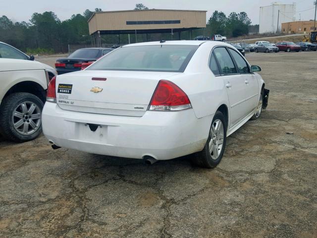 2G1WB5E33F1153398 - 2015 CHEVROLET IMPALA LIM WHITE photo 4