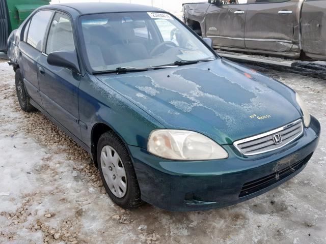 2HGEJ6619XH585500 - 1999 HONDA CIVIC BASE GREEN photo 1