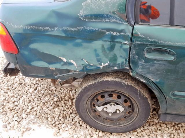 2HGEJ6619XH585500 - 1999 HONDA CIVIC BASE GREEN photo 9