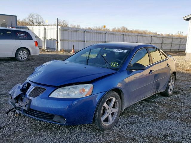 1G2ZH528154139641 - 2005 PONTIAC G6 GT BLUE photo 2