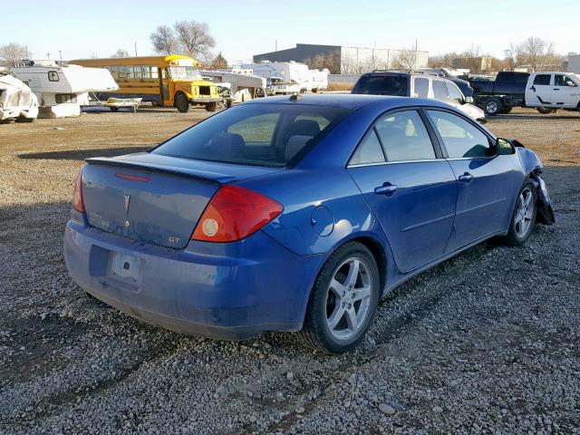 1G2ZH528154139641 - 2005 PONTIAC G6 GT BLUE photo 4