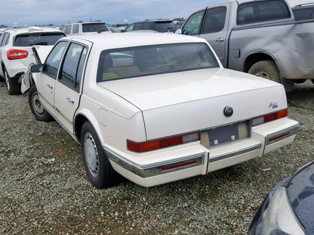 1G6KS5153KU811316 - 1989 CADILLAC SEVILLE WHITE photo 3