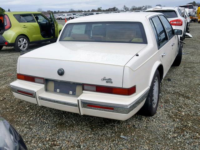 1G6KS5153KU811316 - 1989 CADILLAC SEVILLE WHITE photo 4