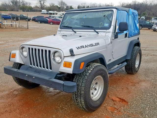 1J4FA39S55P369880 - 2005 JEEP WRANGLER X SILVER photo 2