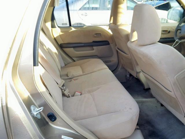 JHLRD788X6C005974 - 2006 HONDA CR-V EX Beżowy zdjęcie 6