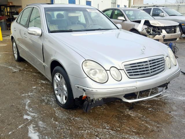 WDBUF65J73A131086 - 2003 MERCEDES-BENZ E 320 SILVER photo 1