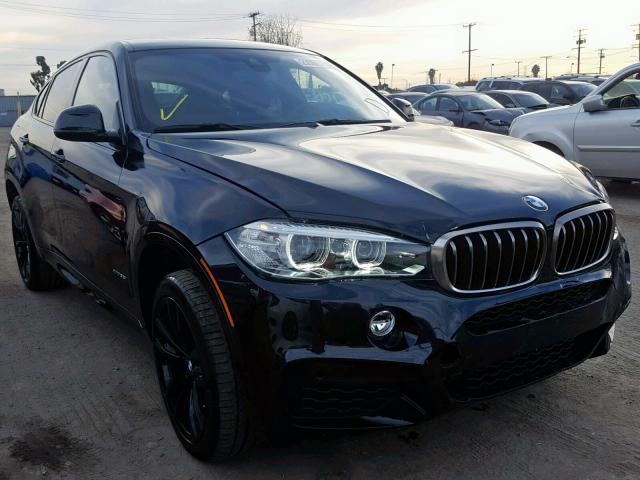 5UXKU2C56J0X50762 - 2018 BMW X6 XDRIVE3 BLACK photo 1