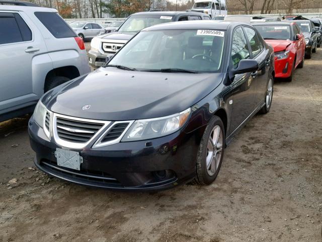 YS3FA4BY3A1608374 - 2010 SAAB 9-3 2.0T BLACK photo 2