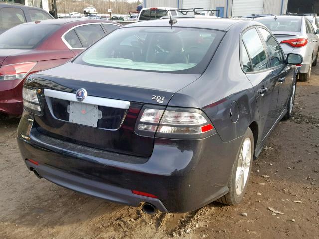 YS3FA4BY3A1608374 - 2010 SAAB 9-3 2.0T BLACK photo 4