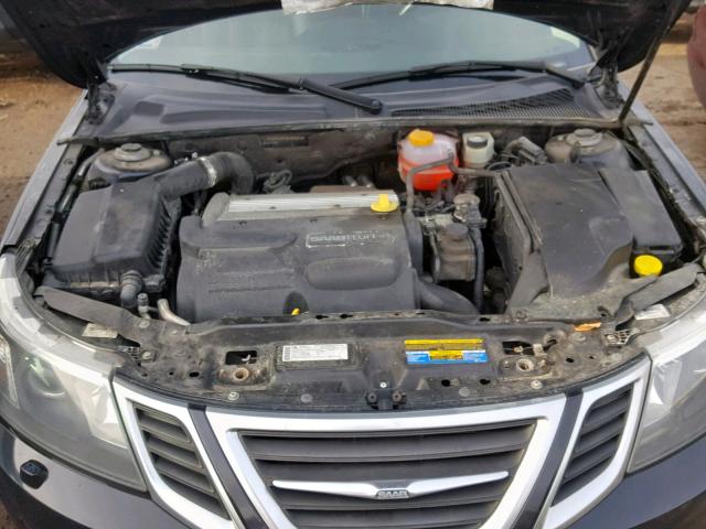 YS3FA4BY3A1608374 - 2010 SAAB 9-3 2.0T BLACK photo 7