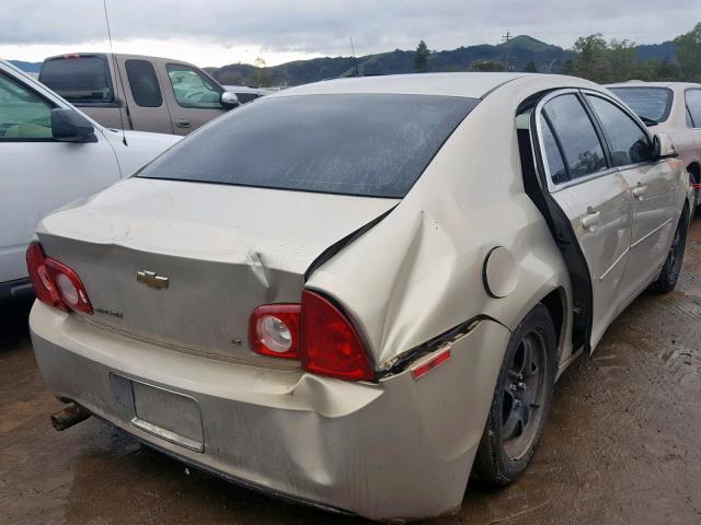 1G1ZH57B794268496 - 2009 CHEVROLET MALIBU 1LT 金色 照片 4