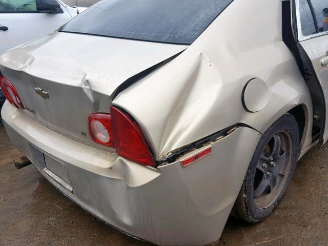 1G1ZH57B794268496 - 2009 CHEVROLET MALIBU 1LT 金色 照片 9