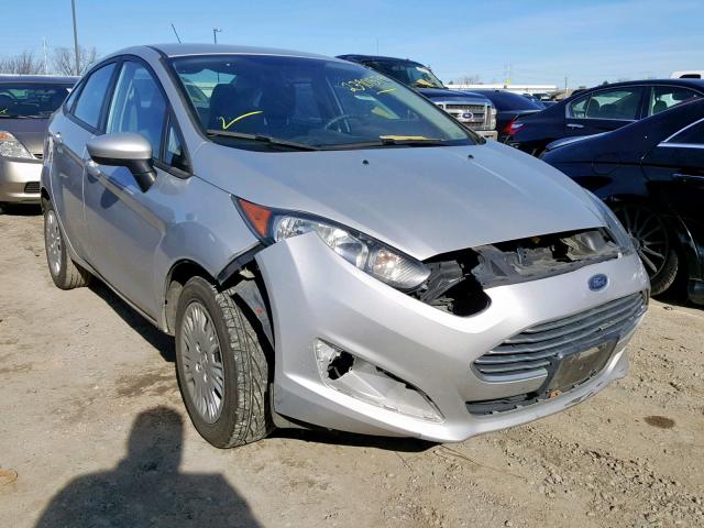 3FADP4AJ2EM154294 - 2014 FORD FIESTA S SILVER photo 1