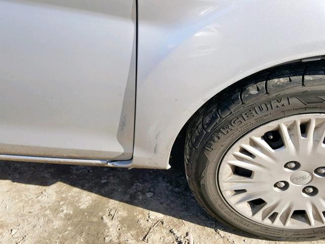 3FADP4AJ2EM154294 - 2014 FORD FIESTA S SILVER photo 9