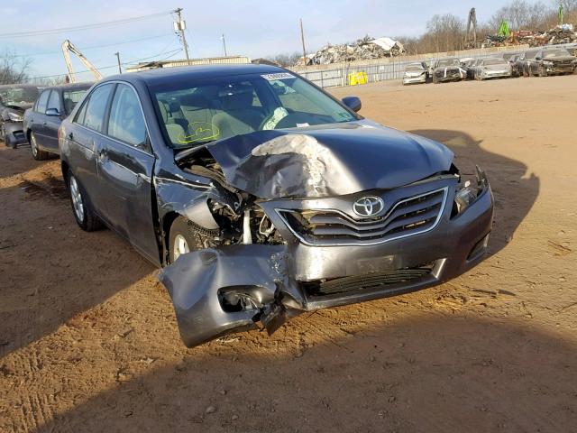 4T4BF3EK5BR104869 - 2011 TOYOTA CAMRY BASE GRAY photo 1