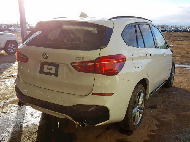 WBXHT3C32H5F69969 - 2017 BMW X1 XDRIVE2 WHITE photo 4