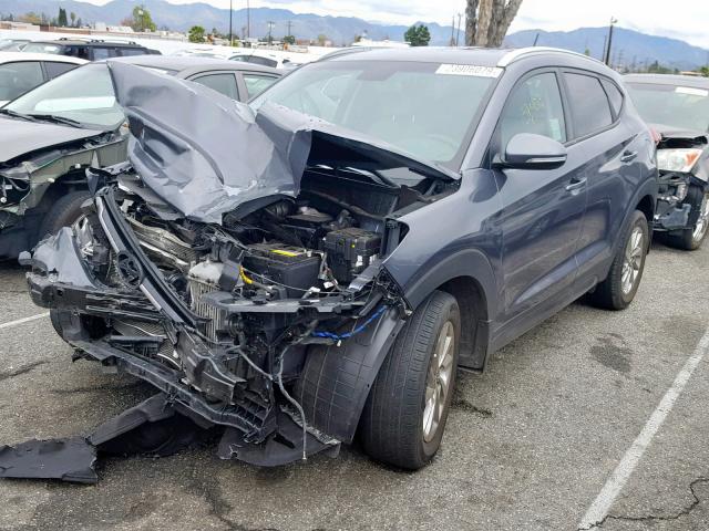 KM8J33A23GU159283 - 2016 HYUNDAI TUCSON LIM GRAY photo 2