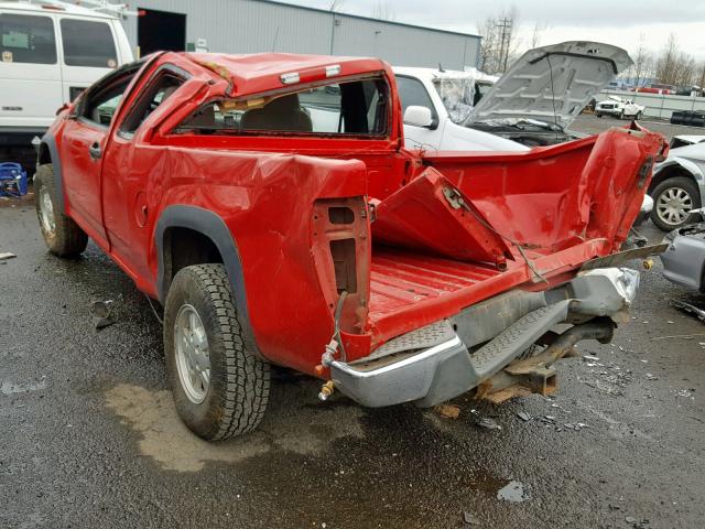 1GCDT198648181023 - 2004 CHEVROLET COLORADO RED photo 3