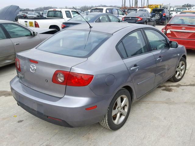 JM1BK32F061482249 - 2006 MAZDA 3 I 灰色 照片 4