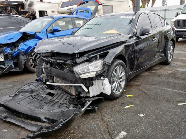 JN1CV7AP0JM241234 - 2018 INFINITI Q50 PURE BLACK photo 2