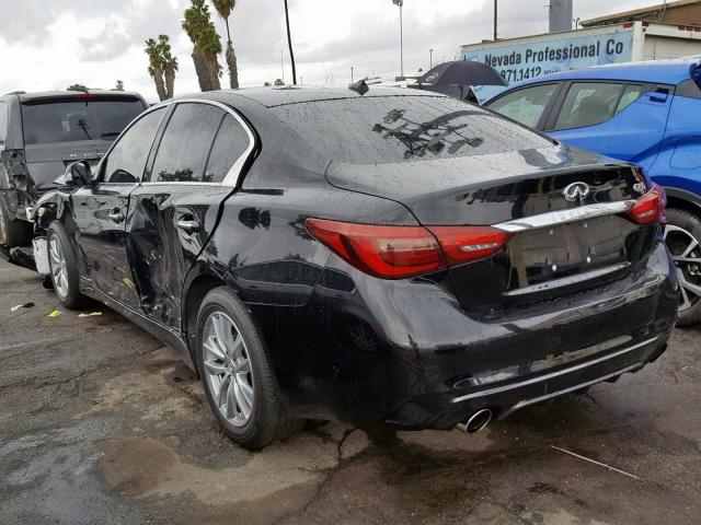 JN1CV7AP0JM241234 - 2018 INFINITI Q50 PURE BLACK photo 3