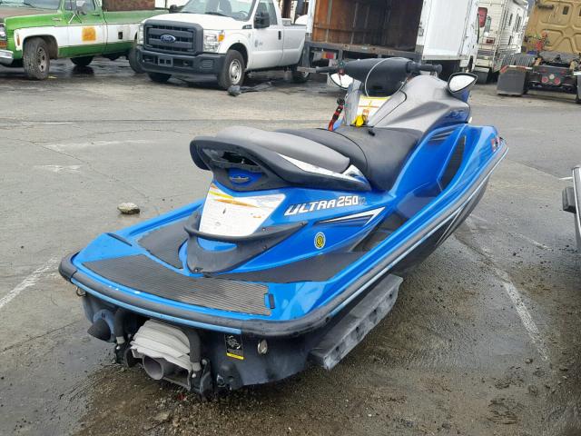 KAW36978F707 - 2007 KAWASAKI ULTRA 250X BLUE photo 4