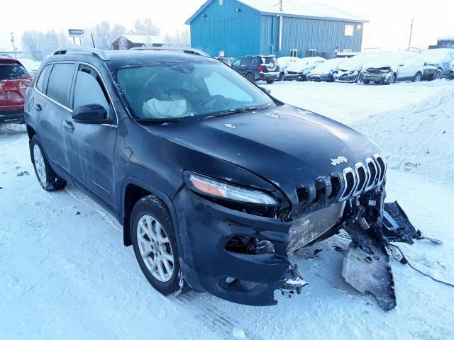 1C4PJMCS5HW635577 - 2017 JEEP CHEROKEE L BLACK photo 1