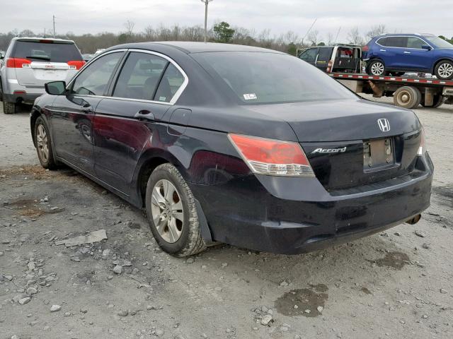 1HGCP264X9A166419 - 2009 HONDA ACCORD LXP BLACK photo 3