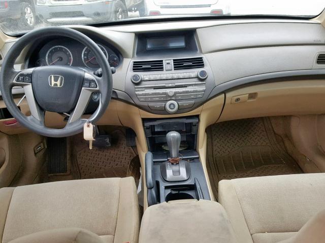 1HGCP264X9A166419 - 2009 HONDA ACCORD LXP BLACK photo 9