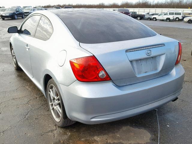 JTKDE177260083444 - 2006 TOYOTA SCION TC ლურჯი ფოტო 3