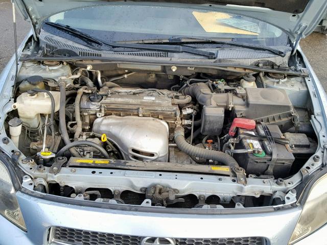 JTKDE177260083444 - 2006 TOYOTA SCION TC ლურჯი ფოტო 7