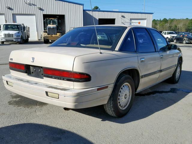 2G4WB54L0N1442371 - 1992 BUICK REGAL CUST TAN photo 4