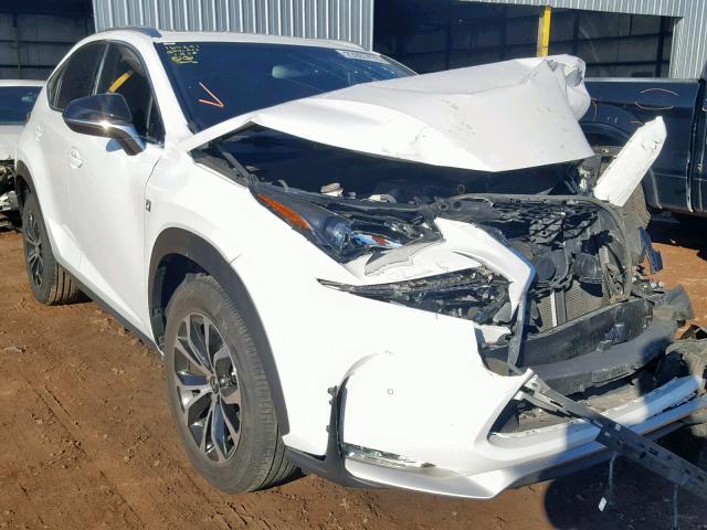 JTJYARBZ4H2075328 - 2017 LEXUS NX 200T WHITE photo 1