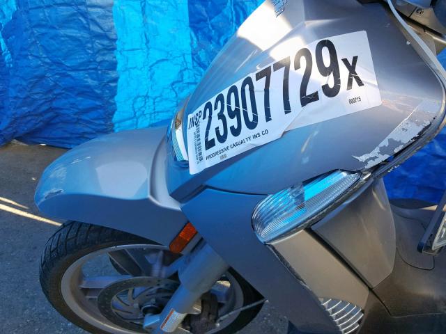 ZD4VRC0087S000215 - 2007 APRILIA SCARABEO 5 SILVER photo 9