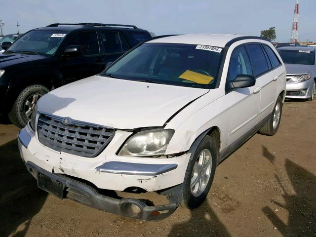 2C4GM68455R331313 - 2005 CHRYSLER PACIFICA T WHITE photo 2