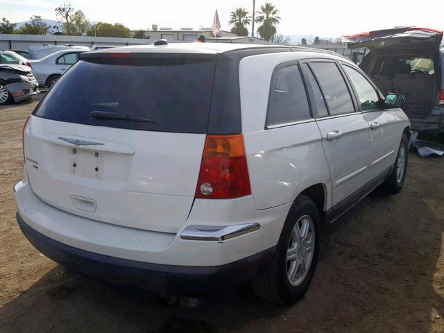 2C4GM68455R331313 - 2005 CHRYSLER PACIFICA T WHITE photo 4