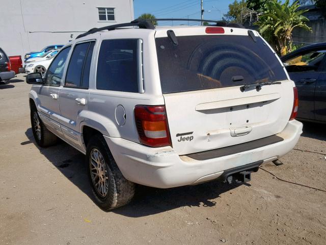 1J4GX58S04C221836 - 2004 JEEP GRAND CHER WHITE photo 3