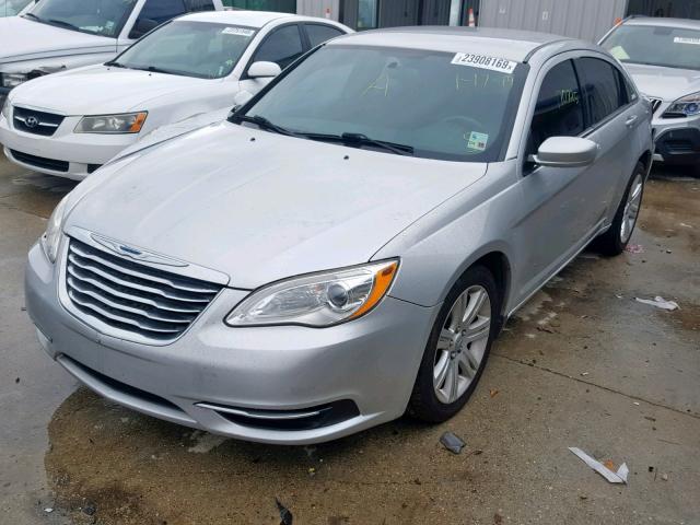 1C3CCBBB7CN211464 - 2012 CHRYSLER 200 TOURIN SILVER photo 2