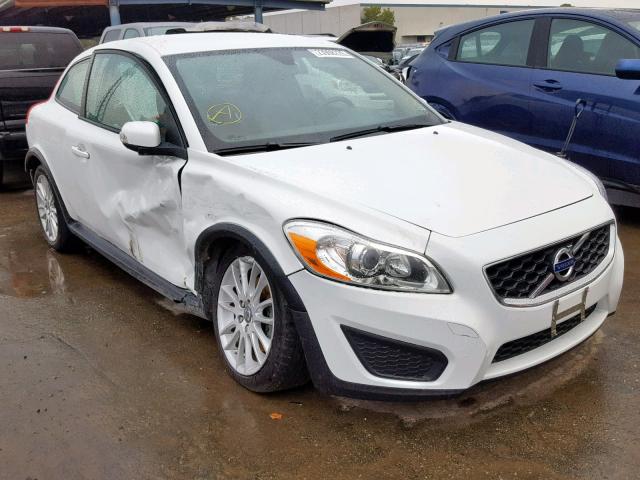 YV1672MK0C2274685 - 2012 VOLVO C30 T5 WHITE photo 1