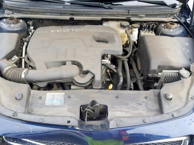 1G1ZC5EB5A4149495 - 2010 CHEVROLET MALIBU 1LT ლურჯი ფოტო 7