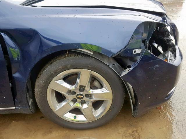 1G1ZC5EB5A4149495 - 2010 CHEVROLET MALIBU 1LT ლურჯი ფოტო 9