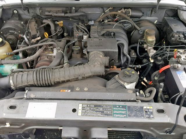 1FTYR10D65PA89282 - 2005 FORD RANGER GRAY photo 7
