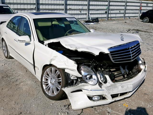 WDBUF56X58B292387 - 2008 MERCEDES-BENZ E 350 WHITE photo 1