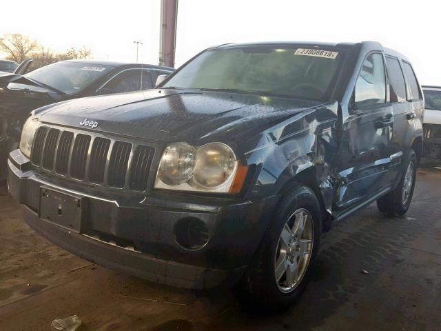 1J8GR48K37C640187 - 2007 JEEP GRAND CHER BLUE photo 2