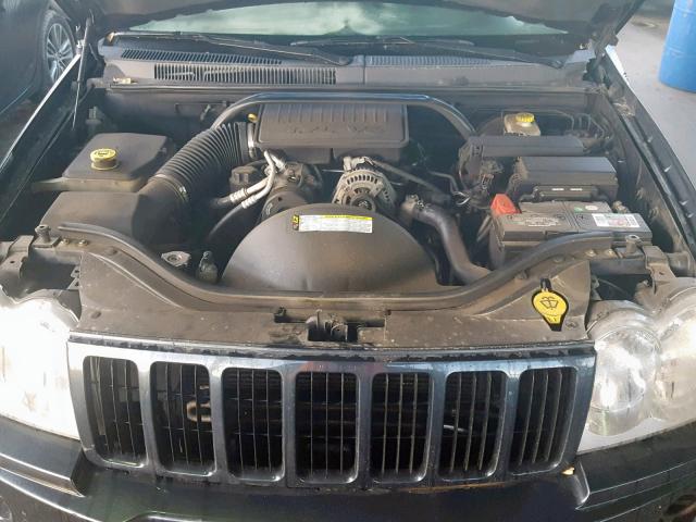 1J8GR48K37C640187 - 2007 JEEP GRAND CHER BLUE photo 7