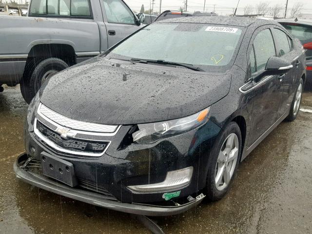 1G1RF6E45DU146177 - 2013 CHEVROLET VOLT BLACK photo 2