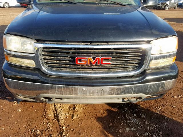 1GKEK13Z52R232726 - 2002 GMC YUKON BLACK photo 9