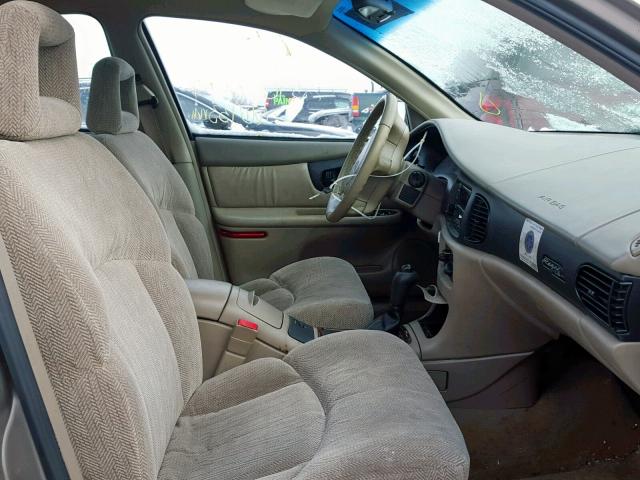 2G4WB52K611295283 - 2001 BUICK REGAL LS BEIGE photo 5