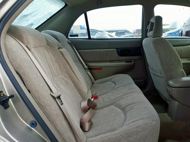 2G4WB52K611295283 - 2001 BUICK REGAL LS BEIGE photo 6