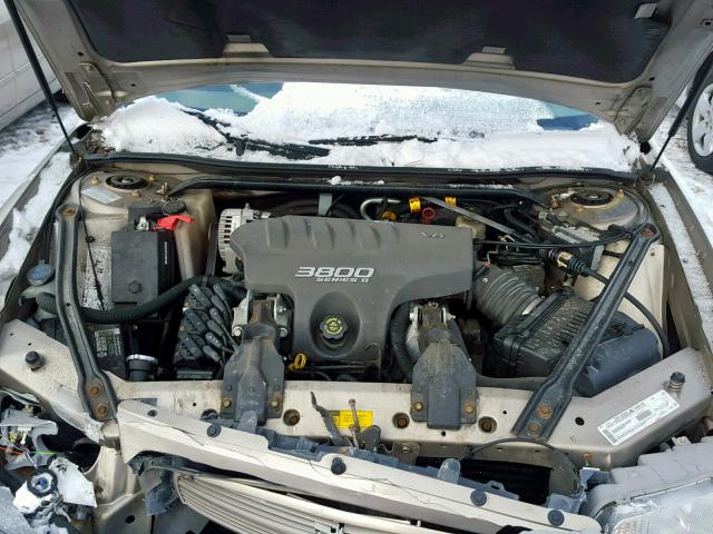 2G4WB52K611295283 - 2001 BUICK REGAL LS BEIGE photo 7